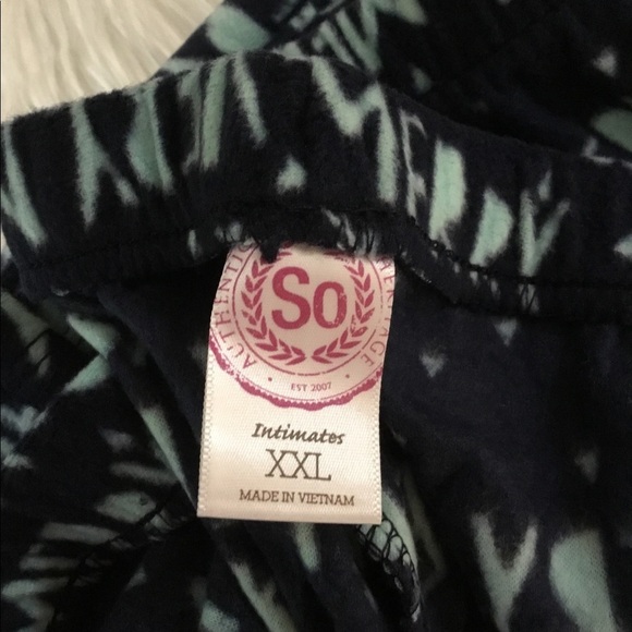 SO Very Merry pajama pant includes a matching bag XXL new - Picture 7 of 13